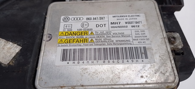 Reflektor lewy Audi A5 8TA