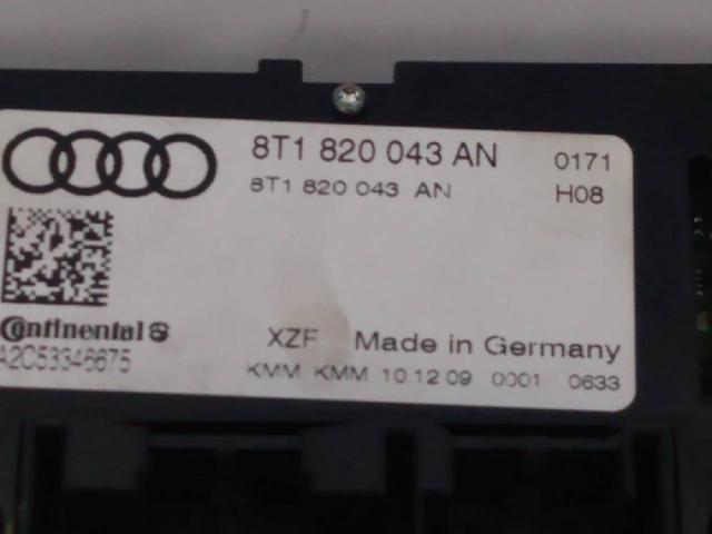 Sterownik trybów ogrzewania/klimatyzacji Audi A4 8K5