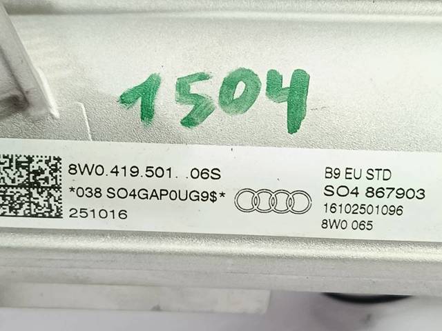 Kolumna (wał) kierownicza (kierownicy) 8W0419501 VAG