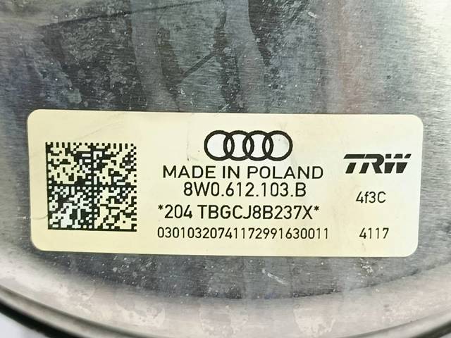 Wzmacniacz próżniowy hamulców 8W0612103B VAG