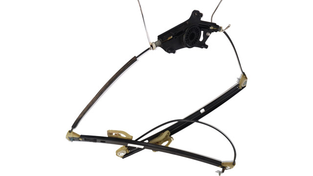 Mechanizm podnoszenia szyby drzwi przednich lewych 8W0837461 VAG
