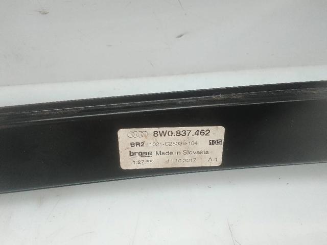 Mechanizm podnoszenia szyby drzwi przednich prawych 8W0837462 VAG