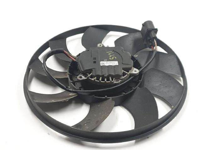 Wentylator elektryczny układu chłodzenia, kompletny (silnik+wirnik) prawy  8W0959455A VAG