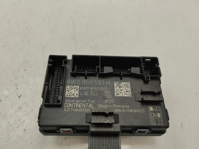 Blok komfortu przednich drzwi 8W0959593H VAG