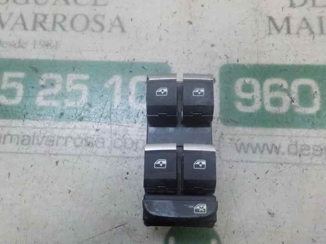 Panel przyciskowy sterowania podnośnikiem szyby przedni lewy 8W0959851E5PR VAG