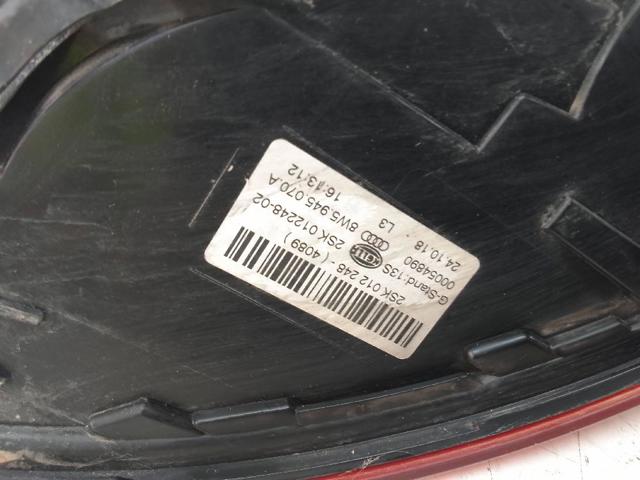 Lampa zespolona tylna prawa 8W5945070A VAG