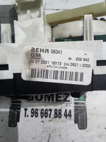 Sterownik trybów ogrzewania/klimatyzacji Opel Zafira F75