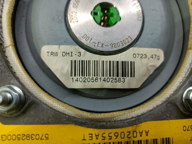 Poduszka powietrzna (Airbag) kierowcy 90437570 OPEL