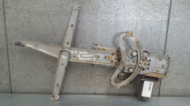 Mechanizm podnoszenia szyby drzwi przednich prawych 90520194 OPEL