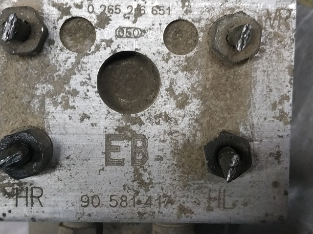 Sterownik ABS  hydrauliczny 90581417 OPEL