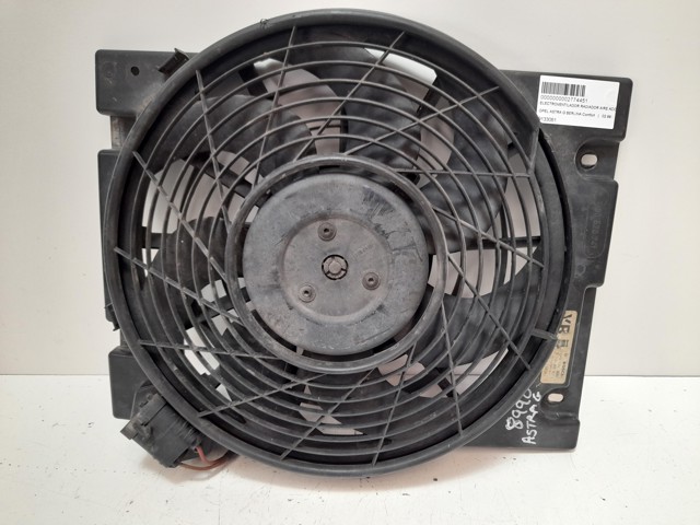 Wentylator elektryczny układu chłodzenia kompletny (silnik+wirnik) 9133061 OPEL
