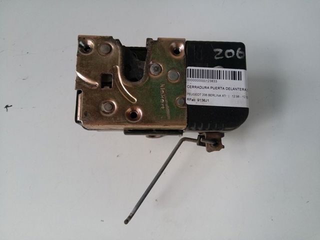 Zamek drzwi przednich prawych 9136J1 PEUGEOT