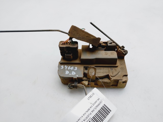 Zamek drzwi Peugeot 206