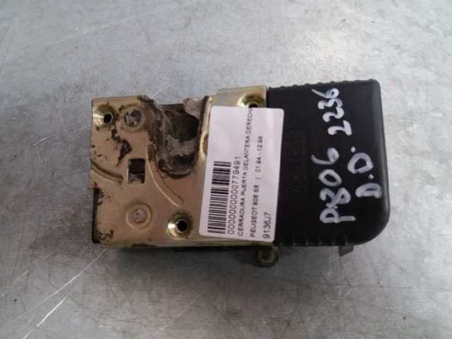 Zamek drzwi przednich prawych 9136J7 PEUGEOT