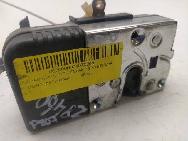 Zamek drzwi przednich prawych 9136L8 PEUGEOT