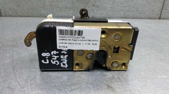 Zamek drzwi przednich prawych 9136L8 PEUGEOT