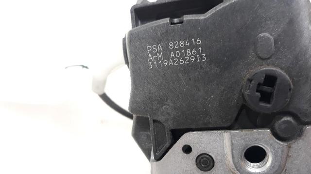 Zamek drzwi tylnych prawych Peugeot Partner