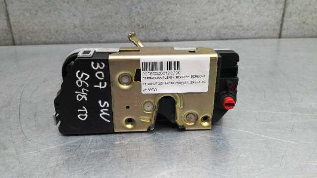 Zamek drzwi tylnych prawych 9138C0 PEUGEOT
