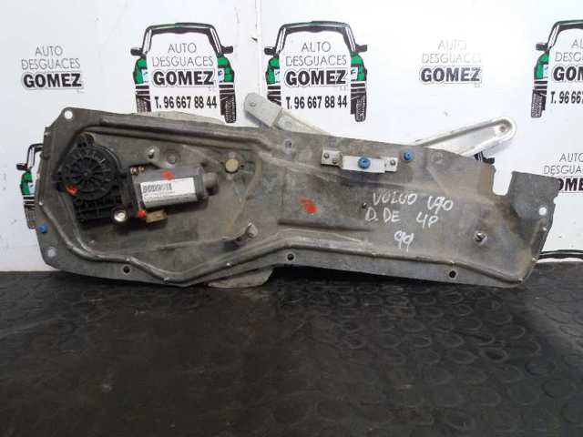 Mechanizm podnoszenia szyby drzwi przednich prawych 9152724 VOLVO
