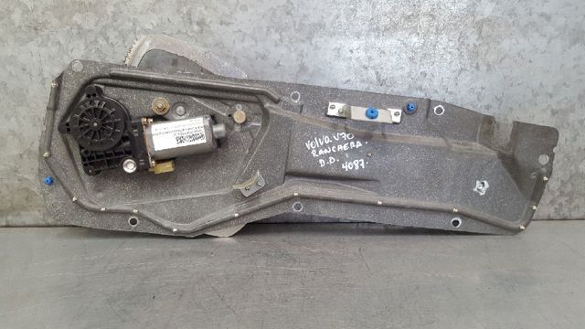 Mechanizm podnoszenia szyby drzwi przednich prawych 9152724 VOLVO