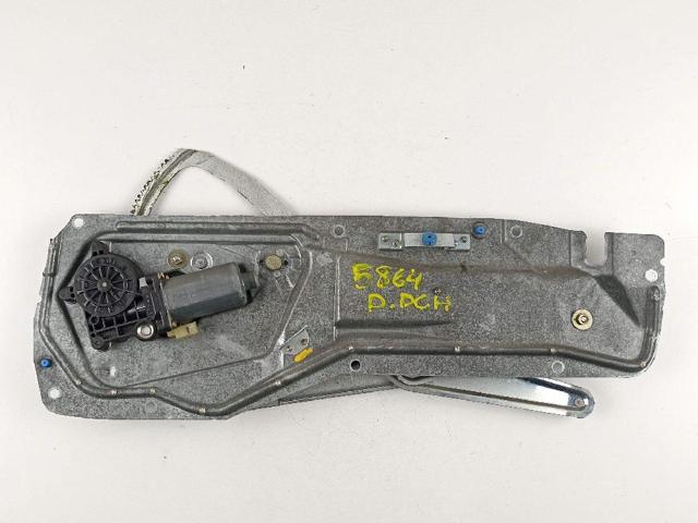 Mechanizm podnoszenia szyby drzwi przednich prawych 9152724 VOLVO