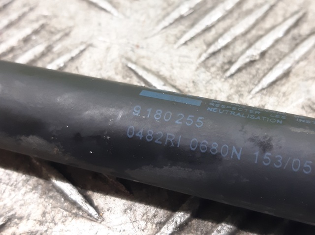 Amortyzator klapy bagażnika (3/5 drzwi-tylnych) 9180255 OPEL