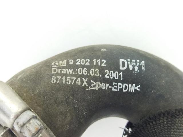 Przewód (króciec) chłodnicy górny Opel Vectra