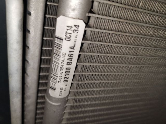 Chłodnica klimatyzacji 92100BA61A NISSAN