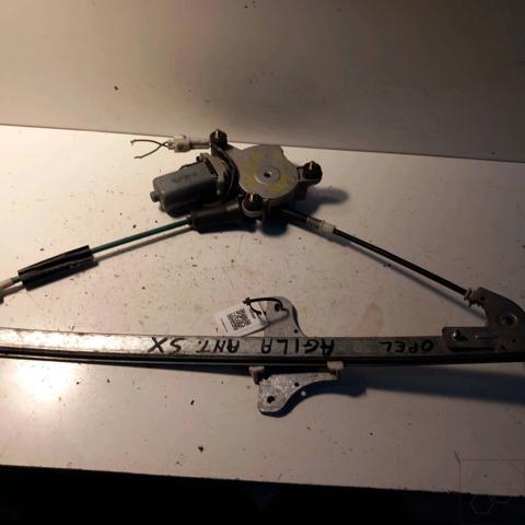 Mechanizm podnoszenia szyby drzwi przednich lewych 9215911 OPEL