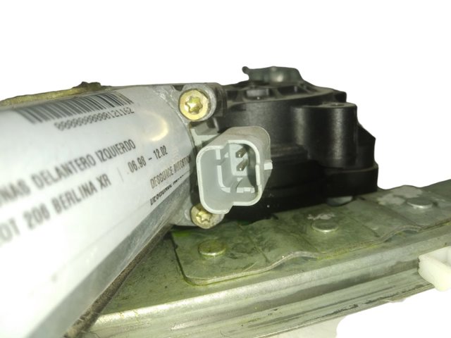 Mechanizm podnoszenia szyby drzwi przednich lewych 9221G0 PEUGEOT