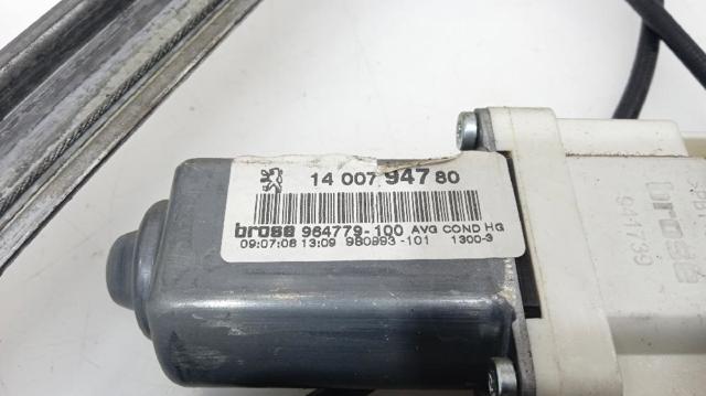 Mechanizm podnoszenia szyby drzwi przednich lewych 9221L4 PEUGEOT