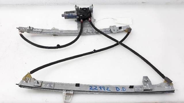 Mechanizm podnoszenia szyby drzwi przednich prawych 9222F9 PEUGEOT