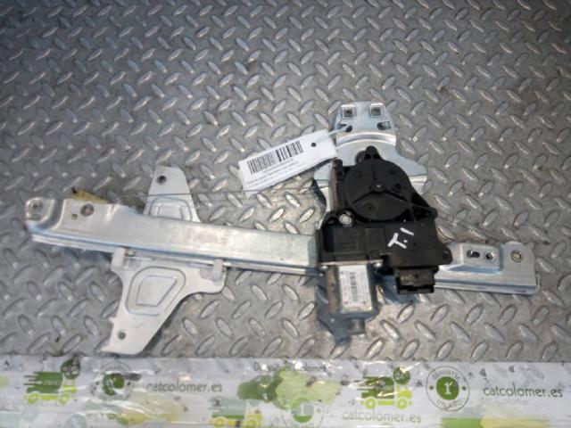 Mechanizm podnoszenia szyby drzwi tylnych lewych 9223G5 PEUGEOT