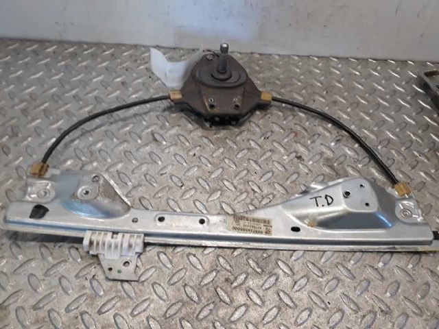 Mechanizm podnoszenia szyby drzwi tylnych prawych 9224E2 PEUGEOT