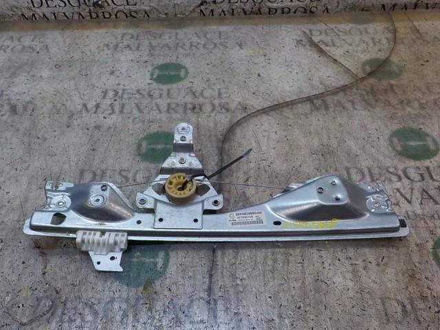 Mechanizm podnoszenia szyby drzwi tylnych prawych 9224E2 PEUGEOT