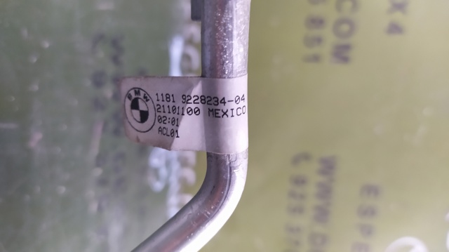 Przewód klimatyzacji, od chłodnicy do parownika 9228234 BMW