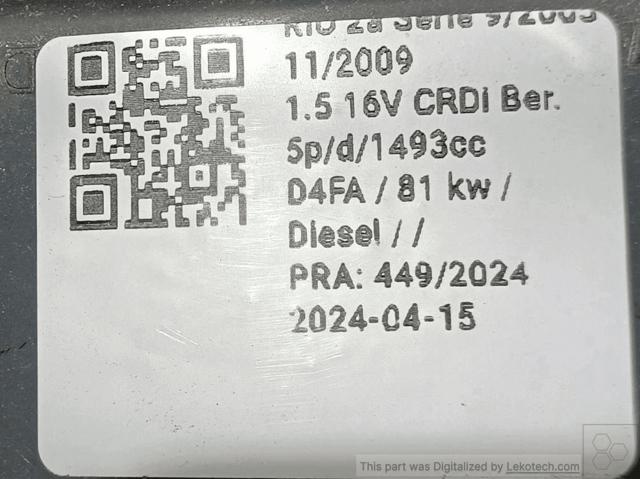 Lampa zespolona tylna prawa KIA Rio 2 JB