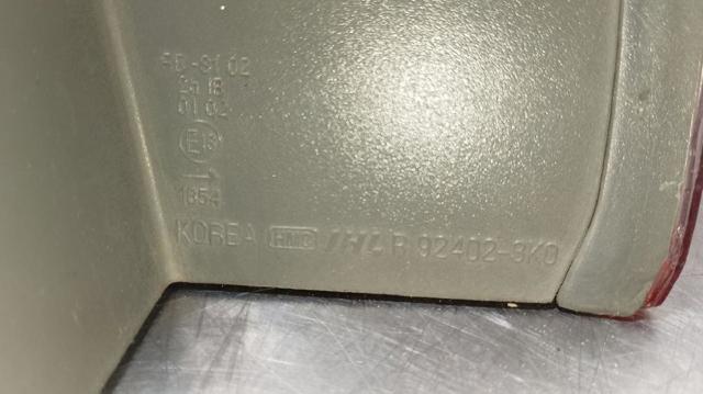 Lampa zespolona tylna prawa zewnętrzna 924023K0 HYUNDAI