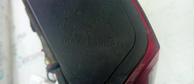 Lampa zespolona tylna lewa wewnętrzna 92403A20 HYUNDAI