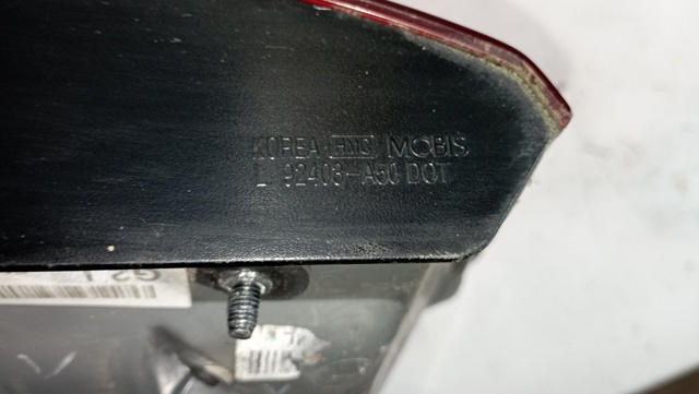 Lampa zespolona tylna lewa wewnętrzna 92403A50 HYUNDAI