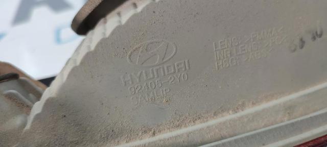 Lampa zespolona tylna lewa wewnętrzna 924052Y0 HYUNDAI