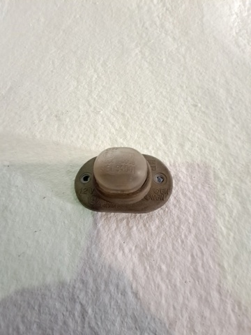 Lampa oświetlenia tylnej tablicy rejestracyjnej Hyundai Matrix FC