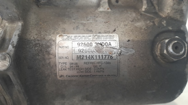 926003VD0A Nissan/Infiniti