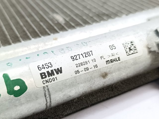 Chłodnica klimatyzacji 9271207 BMW