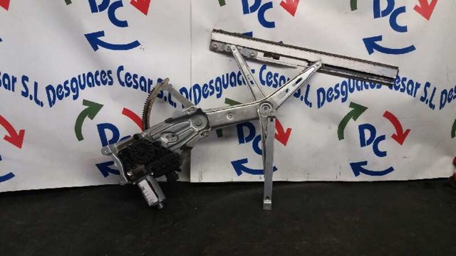 Mechanizm podnoszenia szyby drzwi przednich prawych 93184843 OPEL