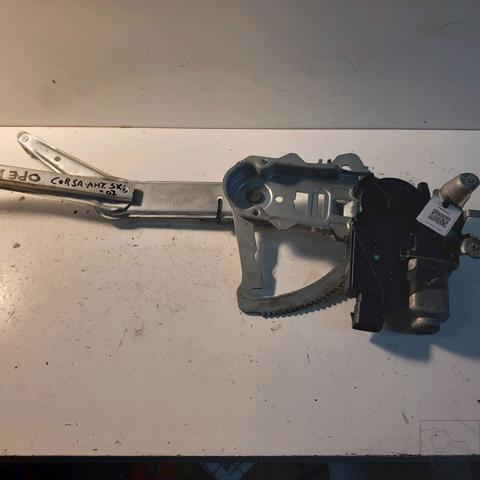 Mechanizm podnoszenia szyby drzwi przednich lewych 93186824 OPEL