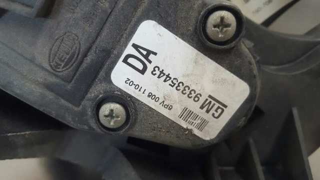 Pedał przyspieszenia (gazu) 93335443 OPEL