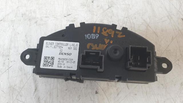 Rezystor wentylatora nagrzewnicy (ogrzewacza kabiny) 9377854 BMW