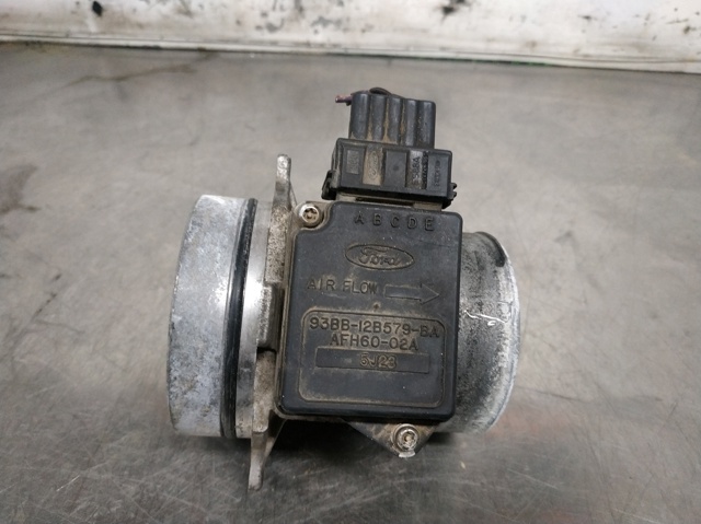 Czujnik przepływu powietrza, przepływomierz powietrza M.A.F. 93BB12B579BA FORD