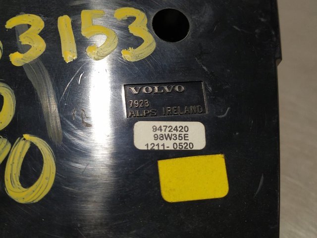 Sterownik trybów ogrzewania/klimatyzacji do Volvo S80 TS, TH, KV